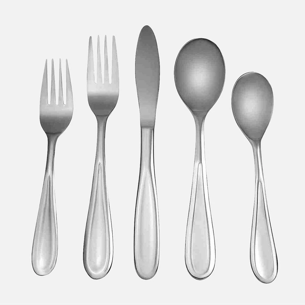 Cilano 20-Piece Flatware Set by David Shaw – Satin Finish