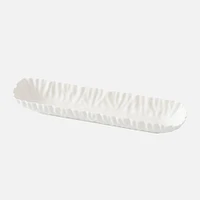 David Shaw Mascali Bianca Cracker Tray - White