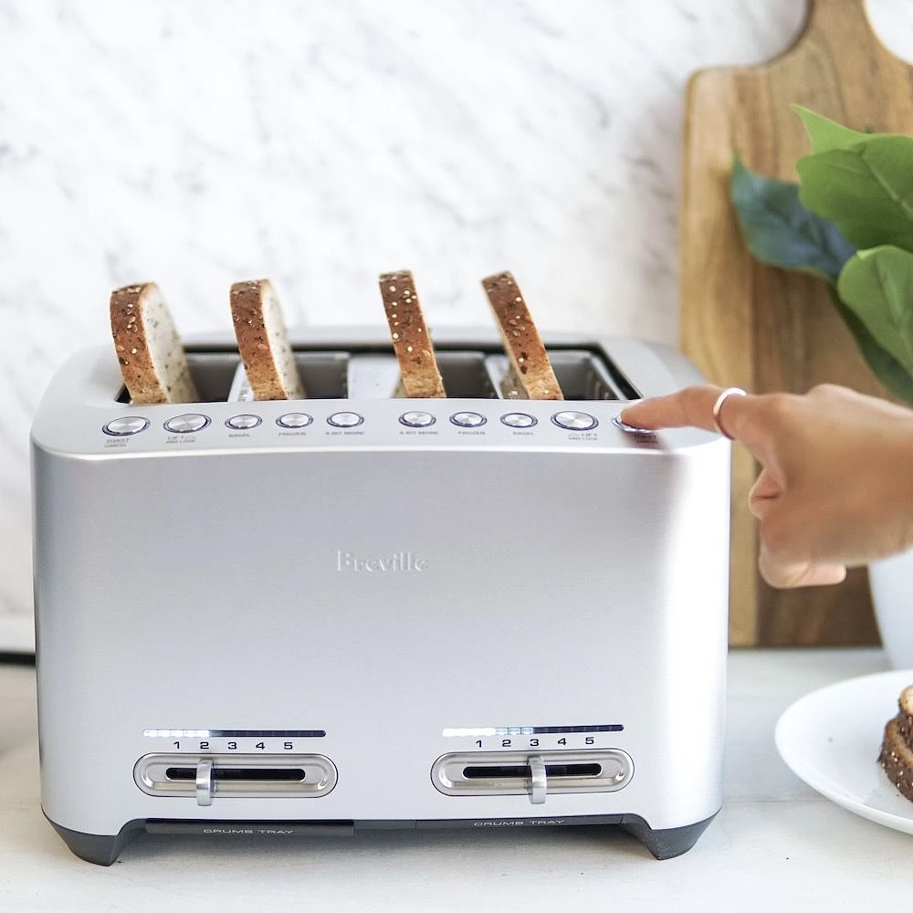 Grille-pain Breville quatre tranches Smart Toaster