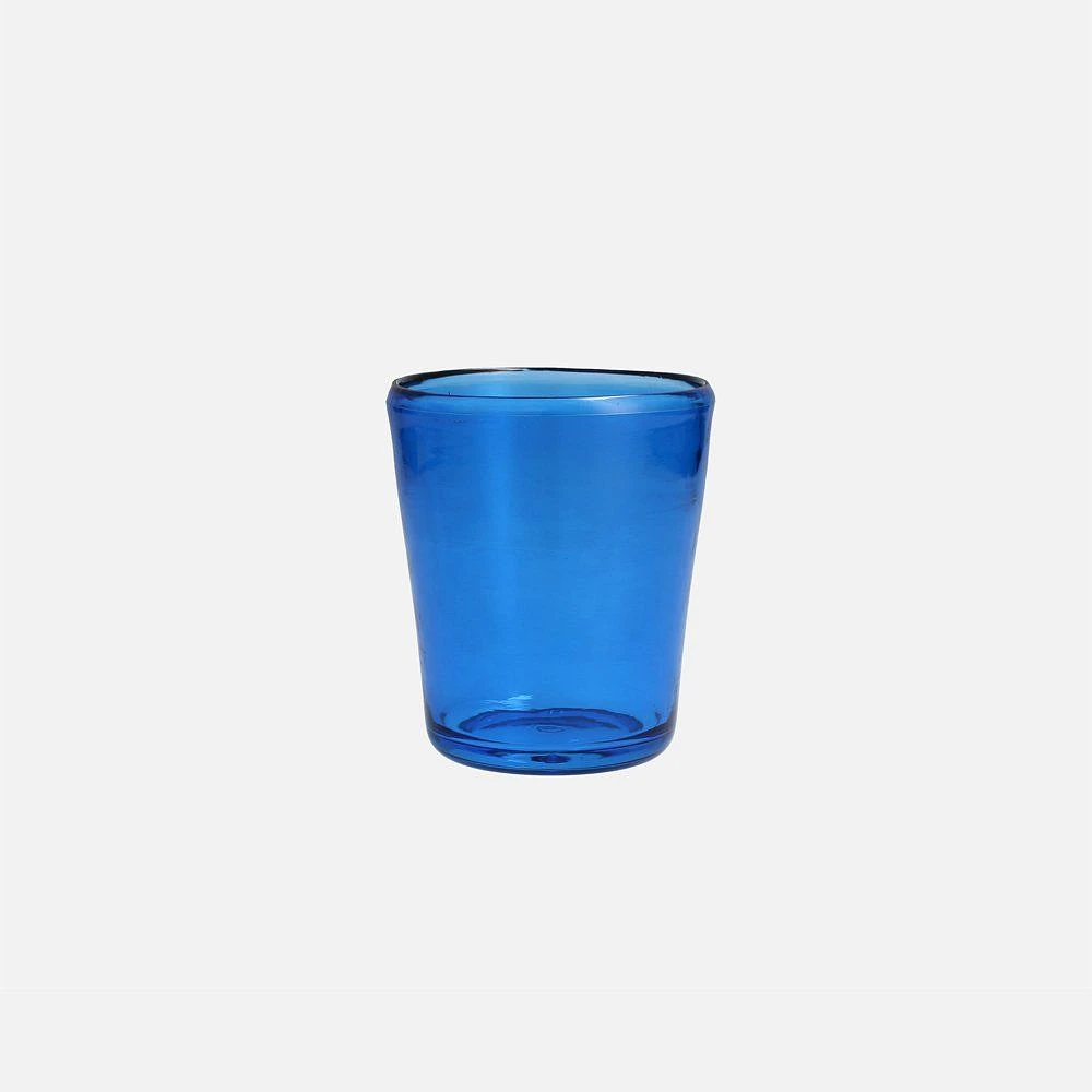 Ensemble de 12 verres à whisky bleus ciel « Veranda » - 14 oz