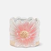 Sm Pink Daisy Planter 4"H