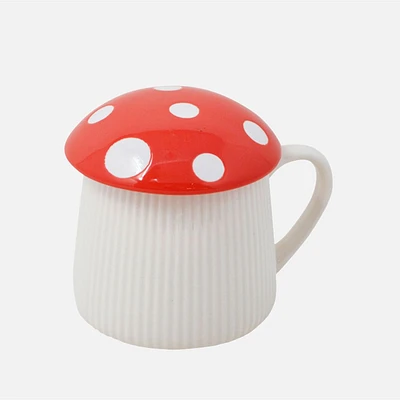 Tasse champignon - Rouge