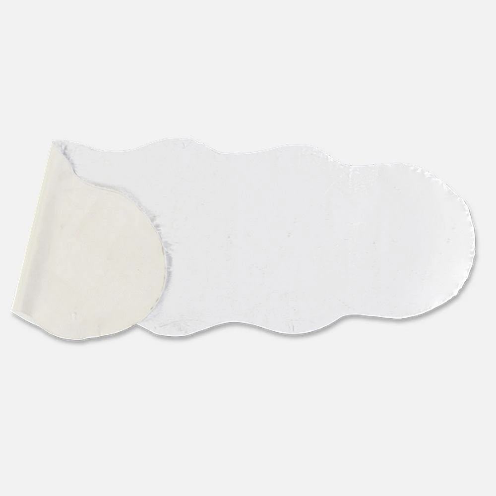 Tapis fausse fourrure - Blanc,  24 x 36 po