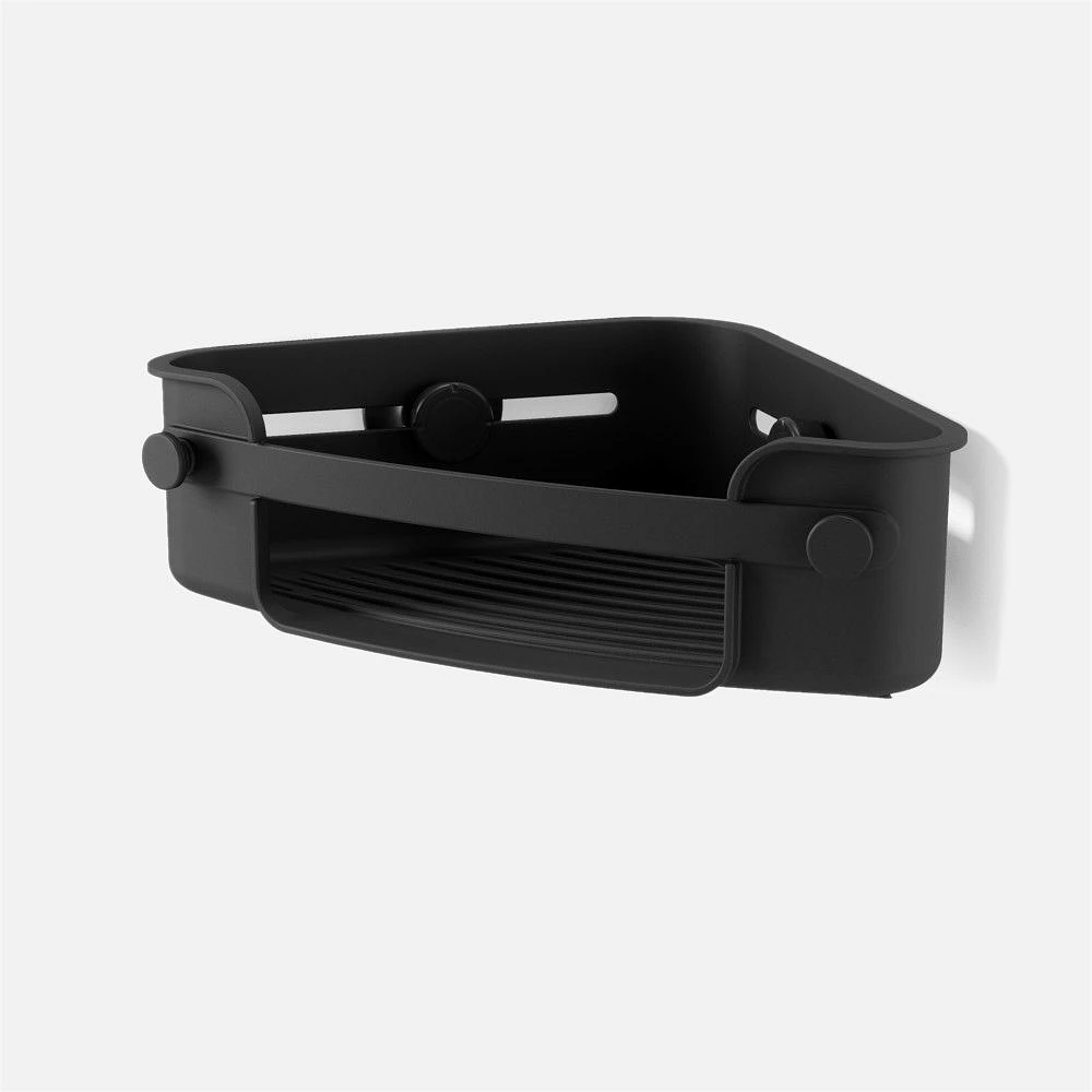 Flex Gel-Lock Corner Bin - Black