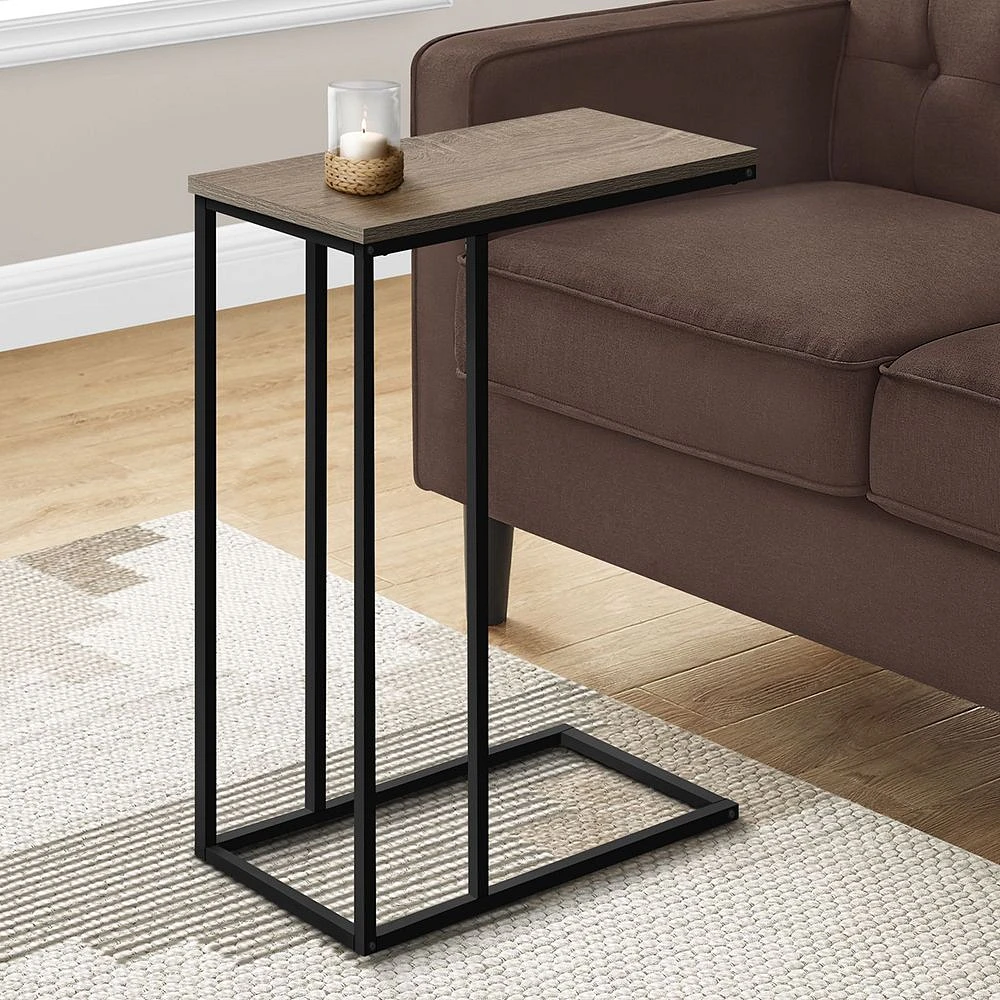 Frederike Taupe Accent Table