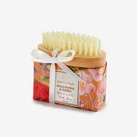 Coffret cadeau savon de bain et brosse à ongles, ensemble de 2 - Assortis