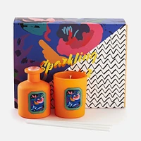 Reed Diffuser & Candle Gift Set - Sparkling Cider