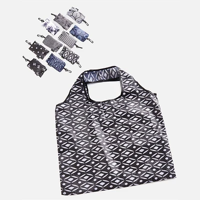 Reusable Fold-Away Shopping Tote Bag - Assorted