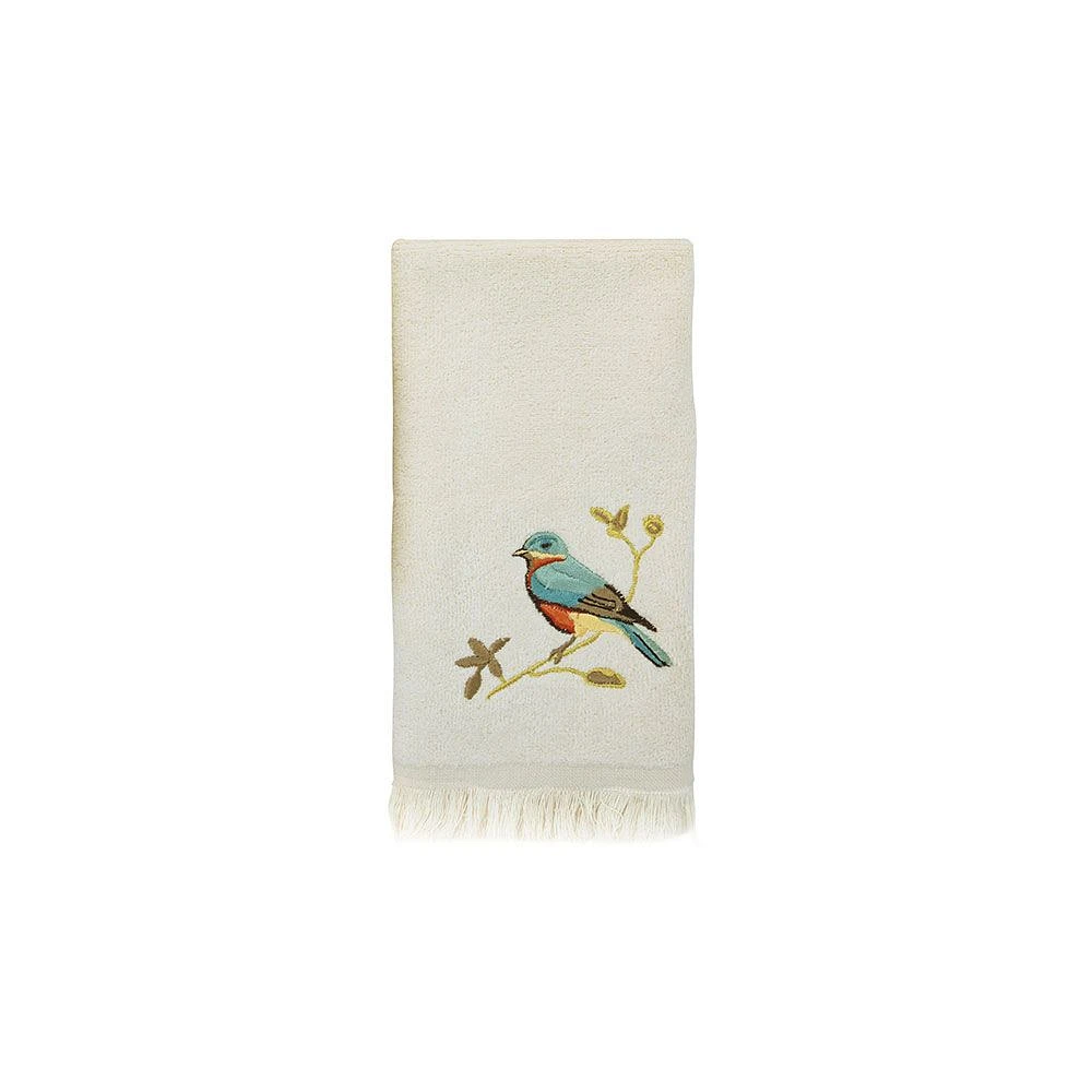 Gilded Birds Fingertip Towel by Avanti