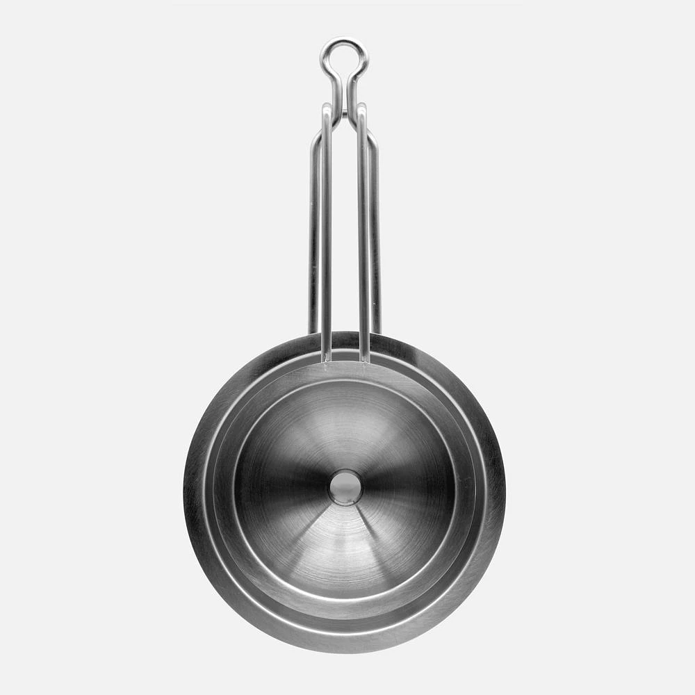 Gourmet Set of 2 Funnels in Stainless Steel