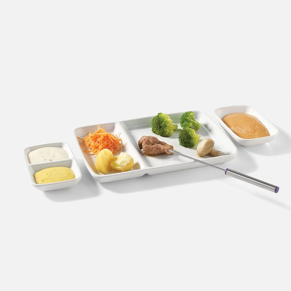 Gourmet Fondue and Serving Dish Set