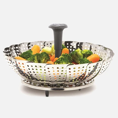 Gourmet Stainless Steel Vegetable Steamer