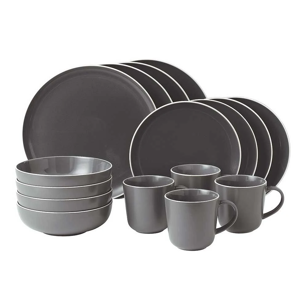 16-Piece Gordon Ramsay Bread Street Slate Dinnerware Set by Royal Doulton