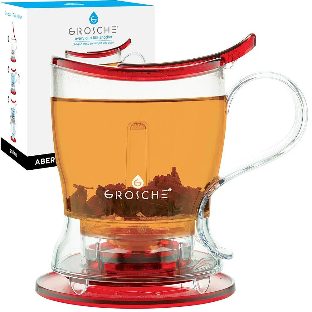 Gorsche Aberdeen Tea Steeper - Red, 525ml