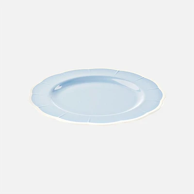 Flora Assiette à diner, 28 cm - Bleu