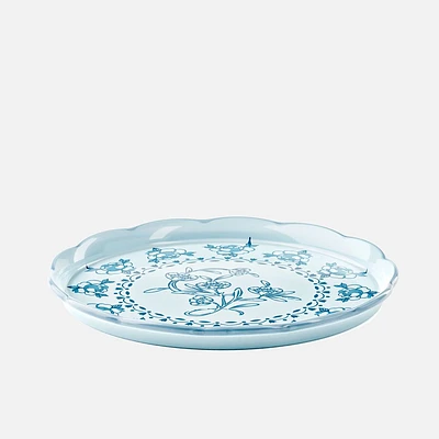 Josephine Petit plateau rond - Bleu