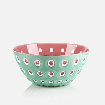 Le Murrine Bowl,  25 cm - Green/Mauve/White