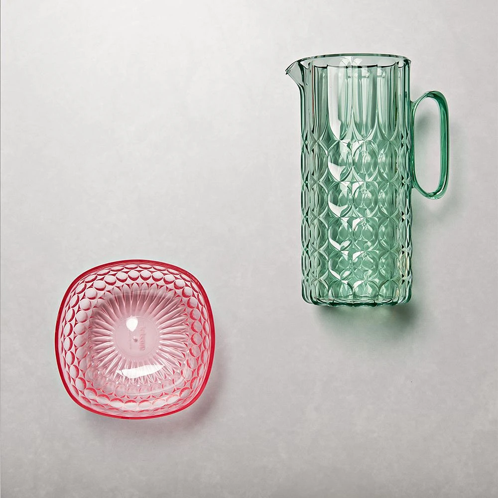 Guzzini Vanity Pichet avec couvert - Vert matcha