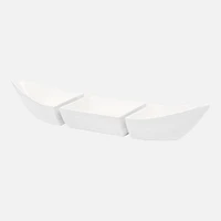 Canoe 3-piece Serving Dish Set