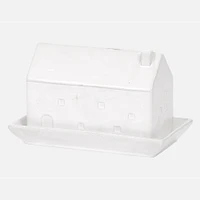 House-shaped Ceramic Butter Dish