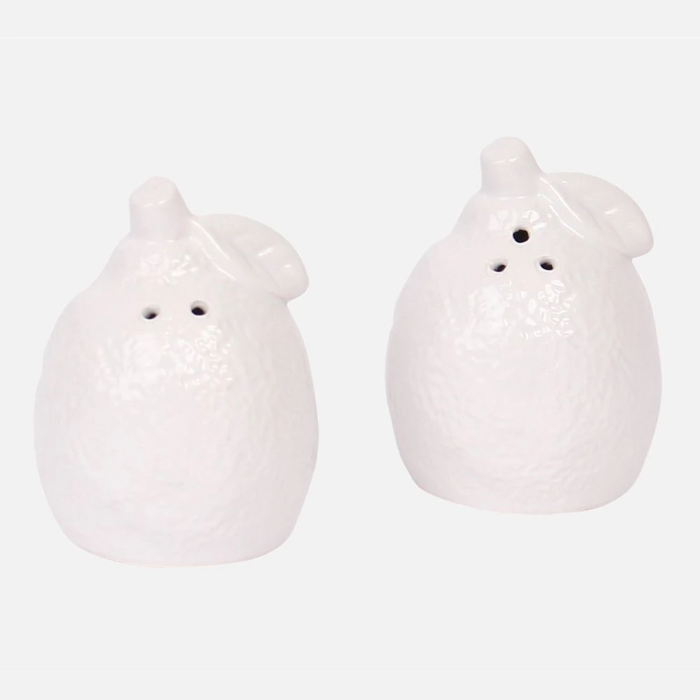 Lemon-shaped Salt & Pepper Shaker Set