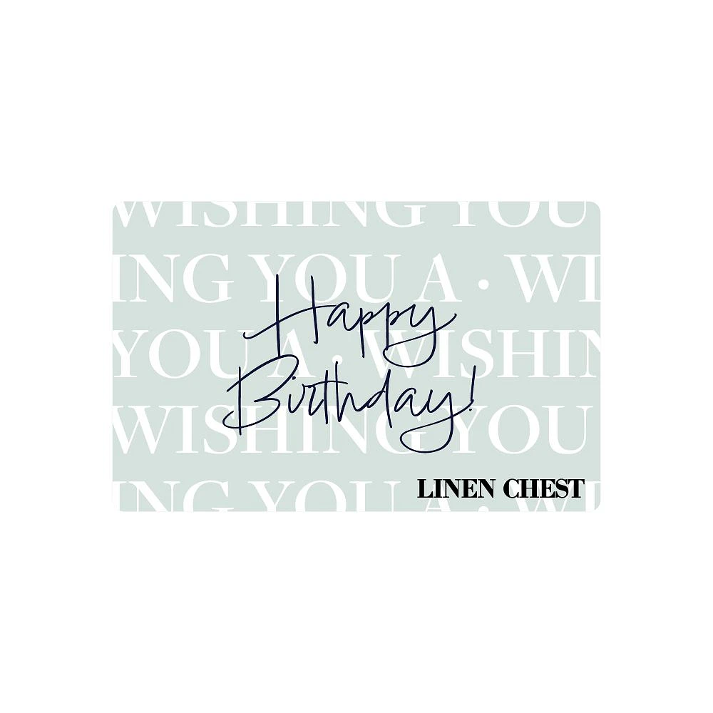 Linen Chest eGift Card