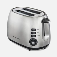 Hamilton Beach Brushed Stainless Steel 2-Slice Extra-Wide Slot Toaster