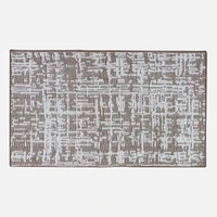 Hudson Chenille Carpet - 27 x 45", Taupe