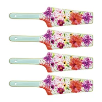 Set of 4 Dahlia Sky Cake Servers by Maxwell & Williams