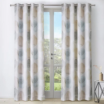 Hypnotic Grommet Curtain