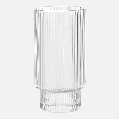 Verre à soda Ribbed 420 ml - ensemble de 4