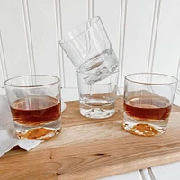 Globe Set of 4 Ice Tip Old Fashion Glasses