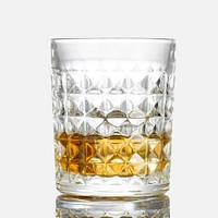 Diamant Verre à whisky, ensemble de 4 - 250 ml 