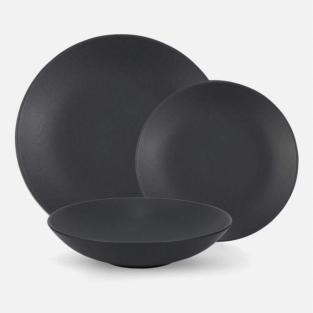 Granito 12-Piece Dinnerware Set by Mesa Ceramics