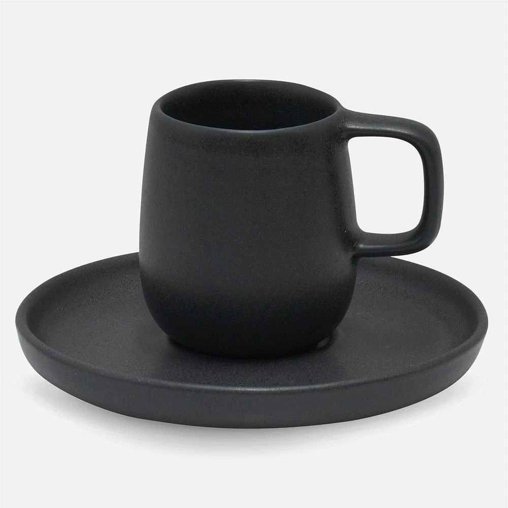 Uno Granite Espresso Cup and Saucer - 75mL