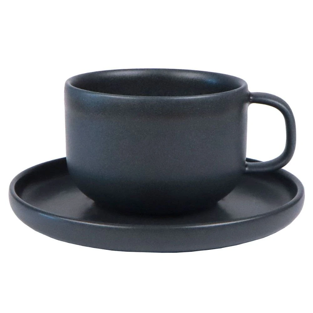 Uno Granite Tea Cup and Saucer - 225mL