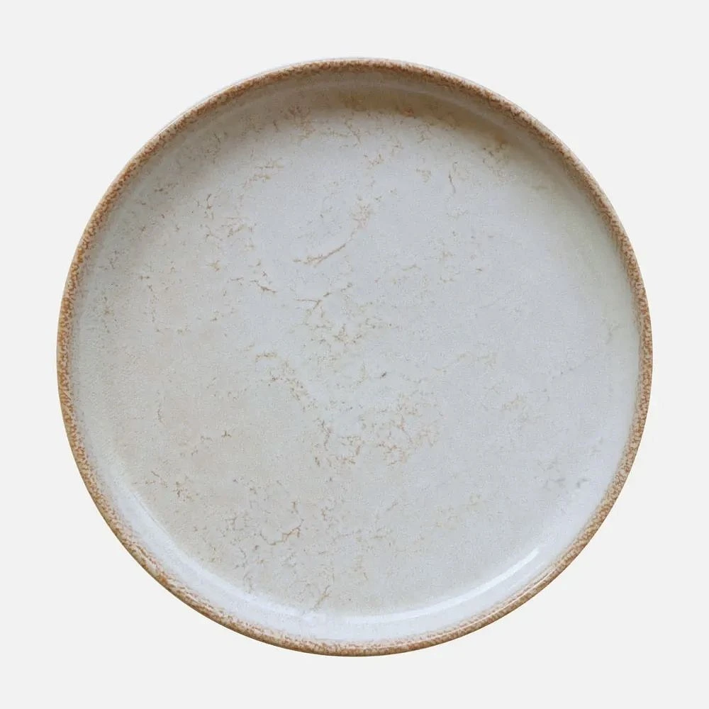 Assiette  « Uno Alabaster » par Mesa Ceramics - 22 cm