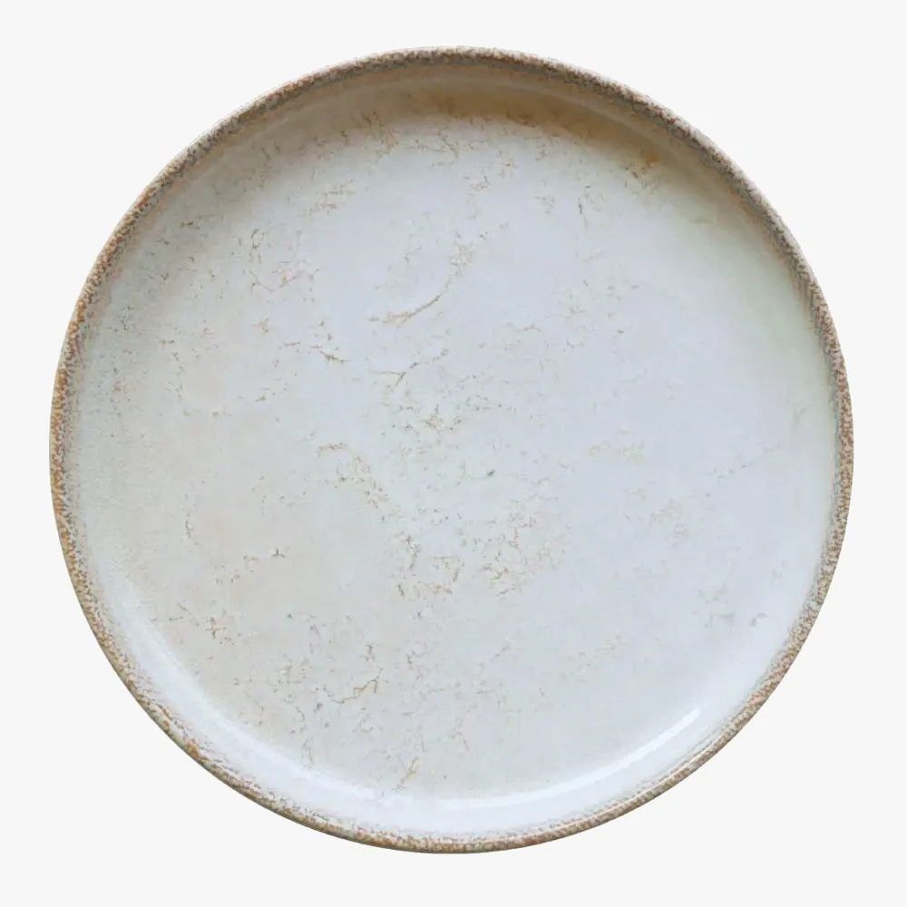 Assiette à dîner « Uno Alabaster » par Mesa Ceramics