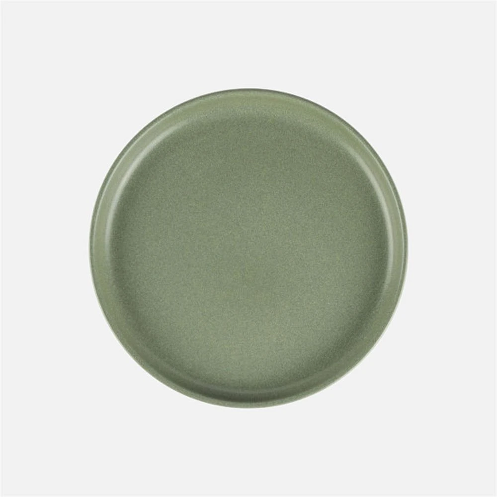 Assiette Uno par ICM - 17 cm, olive