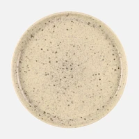 Assiette Uno Speckle par ICM - 22 cm, naturel