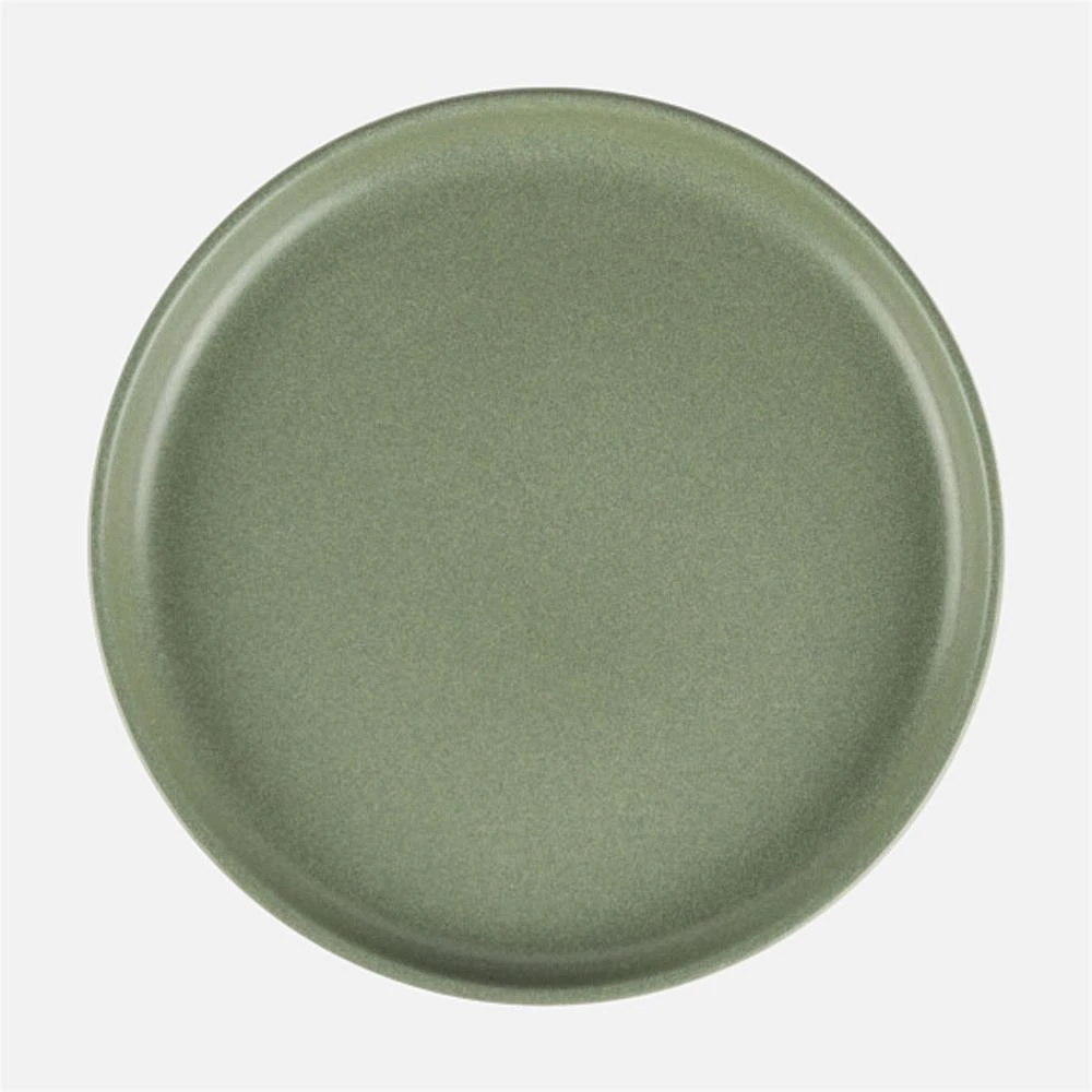 Assiette à dîner Uno par ICM - 22 cm, olive