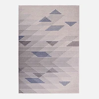 Tapis « Structure » - Ivoire/gris