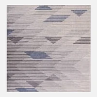 Tapis « Structure » - Ivoire/gris