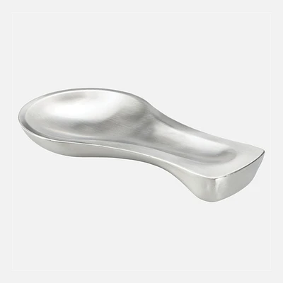 Repose-cuillère en acier inoxydable