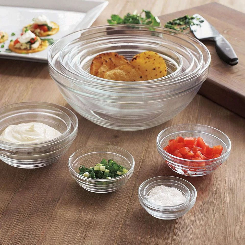 Lys 9-Piece Stackable Bowl Set