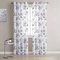 Josefine Semi-Sheer Grommet Curtain