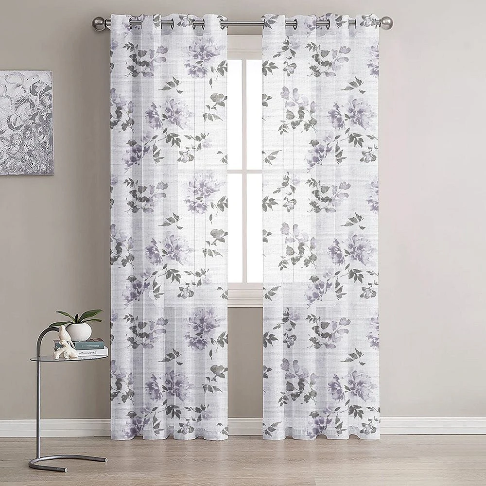 Josefine Semi-Sheer Grommet Curtain