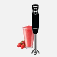 JS GOURMET Immersion Stick Hand Blender - Black