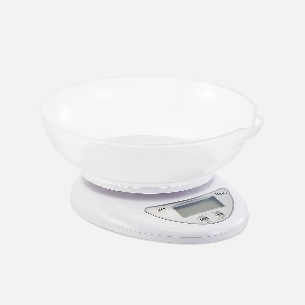 JS GOURMET Balance de cuisine digitale - Blanc