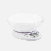 JS GOURMET Digital Kitchen Scale - White